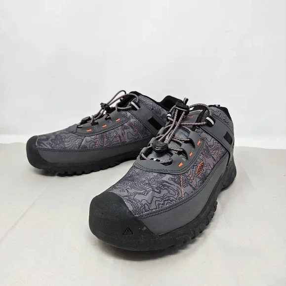 Keen Hiking Shoes Mens Sz 7 Gray Magnet Lightweight Water & Slip Resistant - Picture 3 of 11